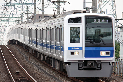 【西武】6109F有楽町線試運転