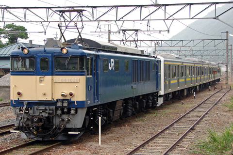 【JR東】209系房総用改造車配給輸送