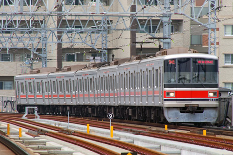 【東急】3000系3011F入場回送
