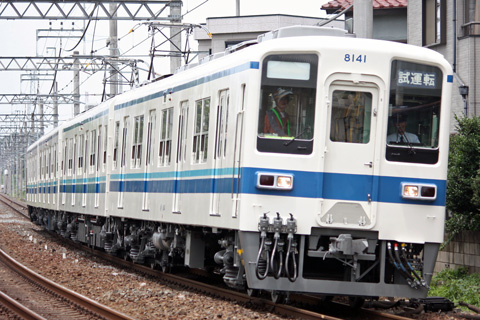 【東武】8141F川越工場出場試運転