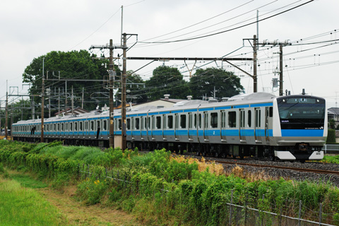【JR東】E233系ウラ162編成試運転