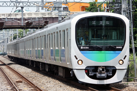 【西武】30000系38105F試運転