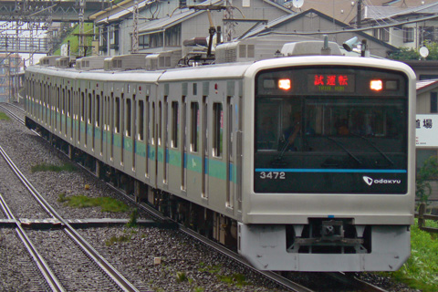 【小田急】3000形3272F試運転