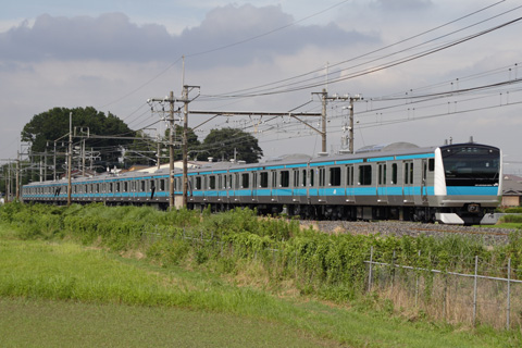 【JR東】E233系ウラ165編成試運転