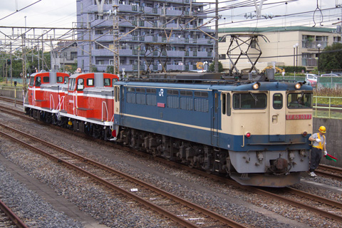 【JR貨】KE65-3+DE10-1668OM出場