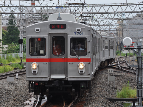 【東急】7700系7901Ｆ試運転