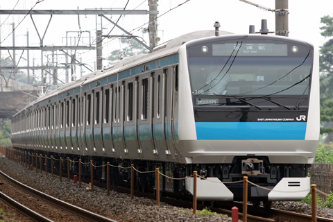 【JR東】E233系ウラ169編成試運転