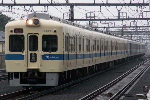 【小田急】5000形5057F営業離脱
